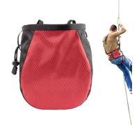Chalk Bag - Bouldering Chalk Bag, Waterproof Leakproof Portable Adjustable, Rock Climbing Chalks Bags with Belt,for Climber Beginner Athlete Outdoor Travel Sports Gym Weight Lifting Fitness