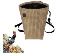 Chalk Bag, Lifting Chalk Pocket, Rock Climbing Storage Pouch, 6,3 x 5,12 x 2,36 pulgadas, Portable Drawstring Design for Fitness Training Gymnastics Basketball Badminton Golf Outdoor Use