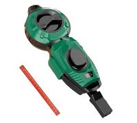 Chalk Line Tool - Automatic Retractable Layout Marker for Carpentry Work | ABS Housing with Steel Hook Precision Line Reel Fast Rewinds System Marking Tool for Woodworking Construction Roofing Drywall