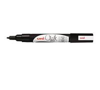 Chalk Marker Marcador Tiza LIQUIDA UNI BALL PWE 3MS 0 7 mm Negro