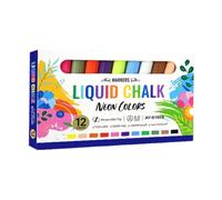 Chalk Markers For Blackboard 6mm Erasable Reversible Tips Writing A QuPens