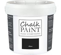 Chalk Paint Everything® - Pintura tiza Nero vuelva a dar color fácilmente todo tipo de material sin lijar (5 Litros)