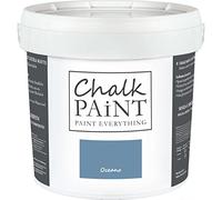Chalk Paint Everything® - Pintura tiza Oceano vuelva a dar color fácilmente todo tipo de material sin lijar (5 Litros)