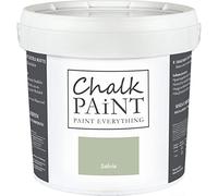 Chalk Paint Everything® - Pintura tiza Verde Salvia vuelva a dar color fácilmente todo tipo de material sin lijar (5 Litros)
