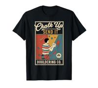 Chalk Up Send It Boulder Co Escalada en Roca Camiseta