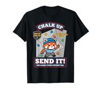 Chalk Up Send It Libera tu potencial Escalada Camiseta