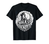 Chalk Up Send It Rock Escalada Aventura Camiseta