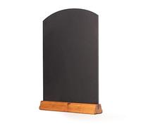 Chalkboards UK Pizarras de Mesa con peana, Madera, Roble Oscuro, (A3) 42 x 30 x 4 cm