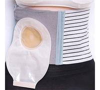 CHALKSEA Cinturón Abdominal para portadores de ostomía, Banda de Hernia de ostomía, Banda ortopédica Abdominal de ostomía para Hombres o Mujeres, ayudas para la rehabilitación del Paciente,M