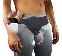 CHALKSEA Cinturón De Hernia Ajustable para Hombres Mujeres Jóvenes Soporte De Hernia para Hernias Inguinales En La Ingle, Correa De Cintura Lateral Izquierda O Derecha Soporte para Hernia