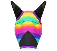 Challenger 73206 - Máscara de verano con protección UV, diseño de caballo con orejas y arco iris