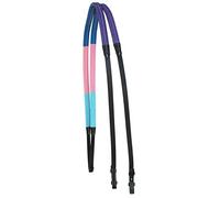 Challenger 805LR09 - Carrete de Entrenamiento (Piel, 137,16 cm), diseño de Caballo, Color Negro