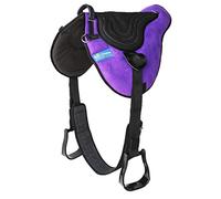CHALLENGER Horse Western 39192PR - Almohadilla antideslizante de neopreno con cincha, color morado