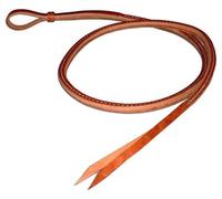 CHALLENGER Horse Western Tack 975H985 - Arnés de piel ajustable sobre y debajo del látigo (144,8 cm)