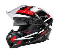 Challenger O'Neal Casco Exo Negro/Gris/Rojo L (59/60 cm)