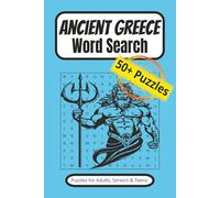 Challenging Ancient Greece Word Search Book: Word Search Book - 6x9 inches - 110 pages - 50+ puzzles...Vacation, Holiday and Free Time Gifts