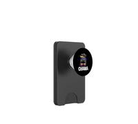 Chama Venezolano Chica Moño De Pelo Desordenado Venezuela Chicas Mujeres PopSockets PopWallet para MagSafe