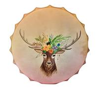 chamán, 25 cm, mano con mango tambor, tambor chamánico hecho a mano, madera, marco para música espiritual, curación sonido, meditación, decoración del hogar, instrumentos percusión