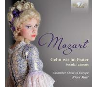 MOZART: Canons [CD de audio] Chamber Choir of Europe, Mozart and Nicol Matt