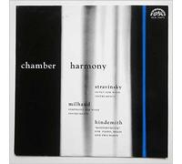Chamber Harmony Ensemble, Prague - Stravinsky, Milhaud, Hindemith [LP]