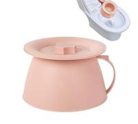 Chamber Pot - Portable Urinal with Lid Handle, 1.5L Portable Urinal Chamber Pot | Bedside Potty Bucket for Camping, Travel, Elderly, Kids, Car, Home, Use Toilet Container