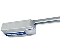 Chamberlain Premium ML - Accionamiento de puerta oscilante y seccional de garaje (2 transmisores, rieles de guías), color plateado