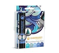 Chameleon Art Products - 5 Color Tops; Puntas de mezcla Chameleon; Tonos Azules