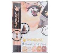 Chameleon Art Products - 5 Color Tops; Puntas de mezcla Chameleon; Tonos Piel