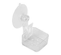 Chameleon Food Bowl, Reptile Alimentador con Succión Cup, Habitat Decor Pet Water Container Tray for Lizards Spider Tree Frogs Chameleons Terrarium Accessories, 4 x 4 cm