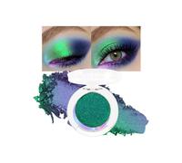 Chameleon Green Eyeshadow Palette, Metallic Glitter, Waterproof, Highly Pigmented Glitter Eye Makeup