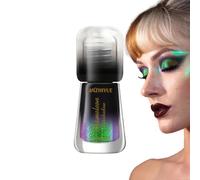 Chameleon Liquid Eyeshadow, Multichrome Eyeshadow, Chameleon Eyeshadow, Holographic Eyeshadow, Metal Colors Liquid Shimmer Eyeshadow, Eye Makeup Highly Pigmented Christmas Halloween Makeup For Women