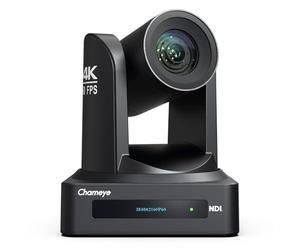 Chameye Cámara PTZ 4K NDI de 60 FPS con zoom óptico de 20 aumentos, seguimiento automático 4KP60 AI, HDMI/USB/3G-SDI/LAN/PoE para eventos de conferencias educativas de culto a la iglesia, licencia