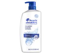 Champ anticaspa Head and Shoulders, tratamiento anticaspa Classic Clean para uso diario, sin parabenos, 28.2 oz