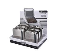 CHAMP - Caja de Tabaco - diseño metálico - enrolladora de Tabaco - enrolladora - máquina de Tubos - Caja de Tabaco - Papel de Fumar 7,8 cm
