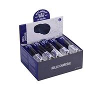Champ - Chicha Carbón/Naragua/Narguila/Narguila 33mm - 10 Rollos - Negro - Carbón - Negro