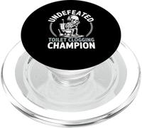Champ Esqueleto, mordaza de campeón de obstruc PopSockets PopGrip para MagSafe