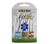 Champ Golf Fly Tee, blanco, paquete de 25 - 83 mm