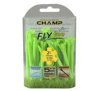 Champ Golf Fly Tee Paquete De 30 - Verde, 70mm