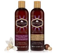 Champ hidratante de aceite de Macadamia Hask + Conjunto de acondicionadores para todos los tipos de cabello Color sin gluten sin gluten sin sulfato