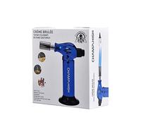 CHAMP HIGH - Linterna de cocina profesional - Quemador de cocina 18,5 cm - Pastelería, Postres, Crema Brûlée, Camping - - Azul