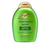 Champ OGX Clarifying Strength + Romero y Menta. Champ clarificante que ayuda visiblemente a eliminar la grasa y los residuos para limpiar la ac