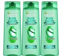 Champ purificante Garnier Fructis Pure Clean sin silicona, 355 ml (el envase puede variar)