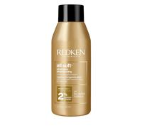Champ Redken All Soft con aceite de argn | Para cabello seco/quebradizo | Proporciona suavidad y brillo intensos | Tamao de viaje | 1,7 onzas