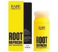 Champ seco en polvo BABE ORIGINAL Root Refresh para un cabello limpio y voluminoso | Absorbe la grasa y el olor al instante | Sin aerosol ni tal