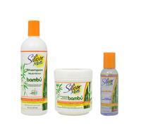 Champ Silicon Mix Bambu de 16 oz, tratamiento de 8 oz y abrillantador de 4 oz (conjunto)