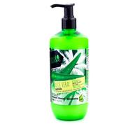 Real Natura - Champú Sin Sal "Aloe Vera Hytdra" - Hidratación y Suavidad Natural - Para Cabello Seco y Sensible - Sin Sulfatos - Ingredientes Naturales - 500 ml