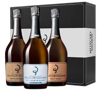 Champagne Billecart Salmon - Estuche Exception - 3 Botellas