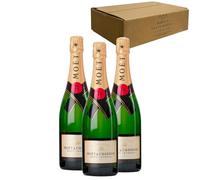 Champagne Brut Imperial - Para Disfrutar en Celebraciones y con los Tuyos - Pack 3 Botellas 75cl