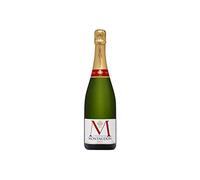 Champagne Francés Montaudon Brut - 1 Botella 750 ml - Champagne Brut Equilibrado con Burbujas Finas - Fabricado en Francia.