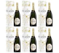 Champagne Jacquart - Champagne Brut Mosaïque con estuche - Lote de 6 x 75 cl